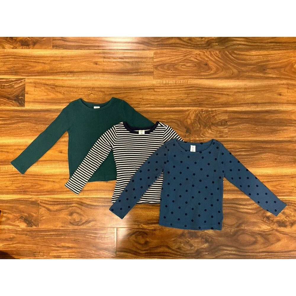 Baby Gap Waffle Knit Shirts, Size 4